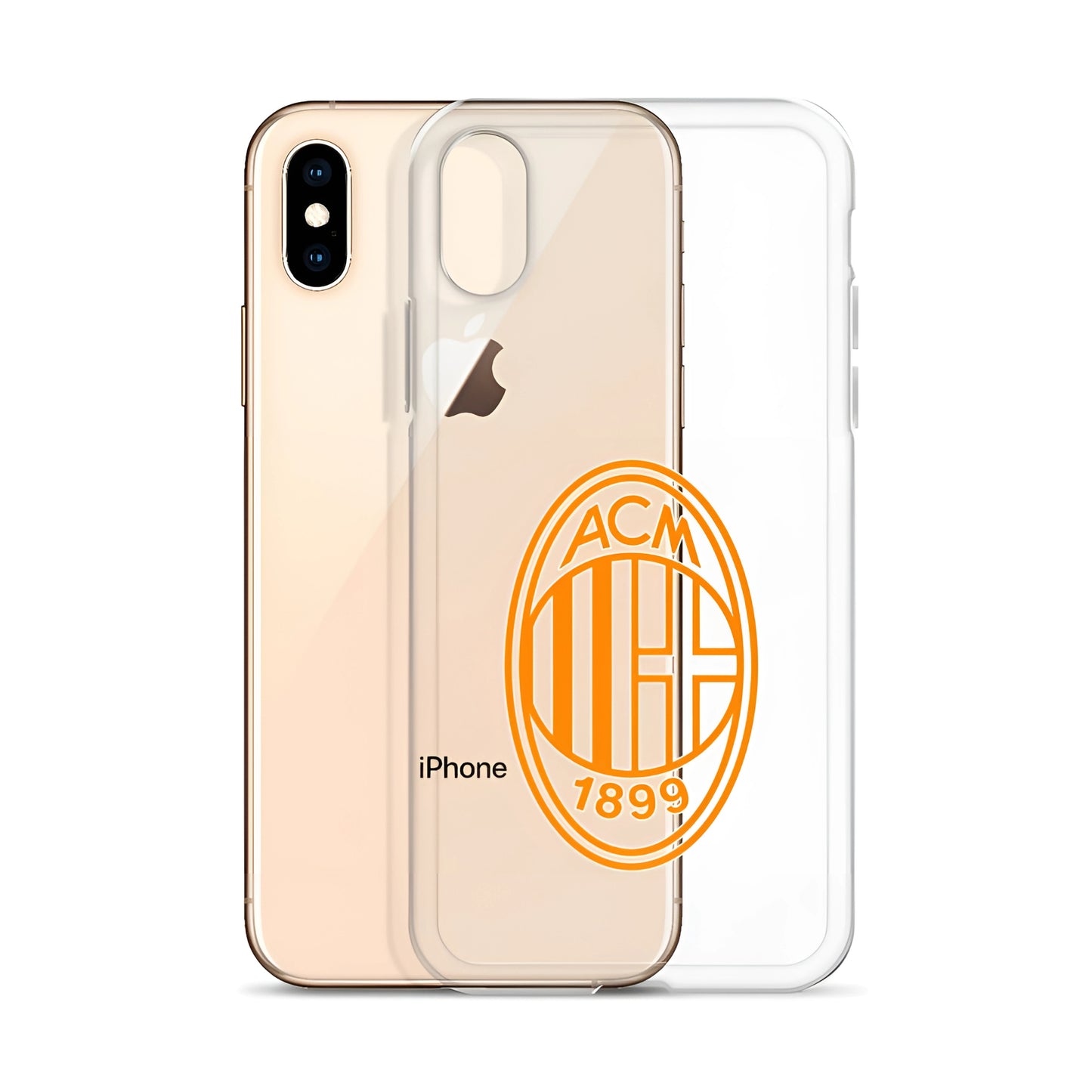 AC Milan Clear Phone Case