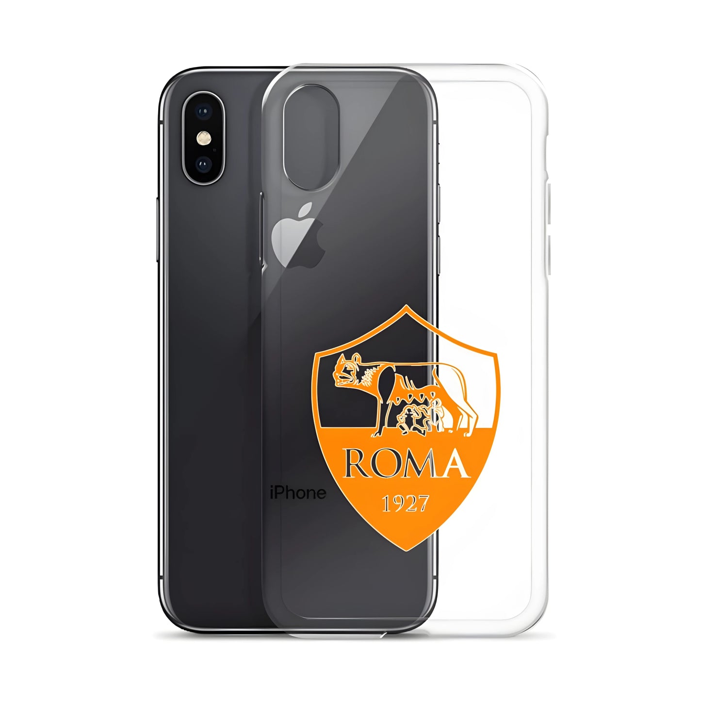 AS Roma Clear Phone Case