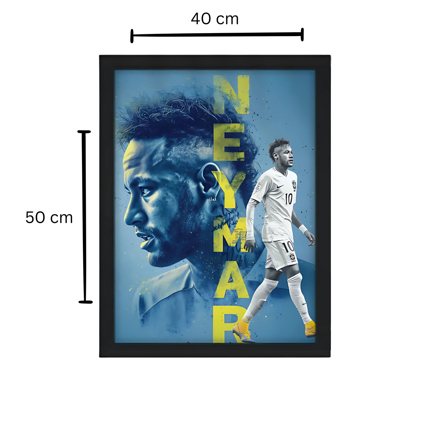 Neymar Framed Poster
