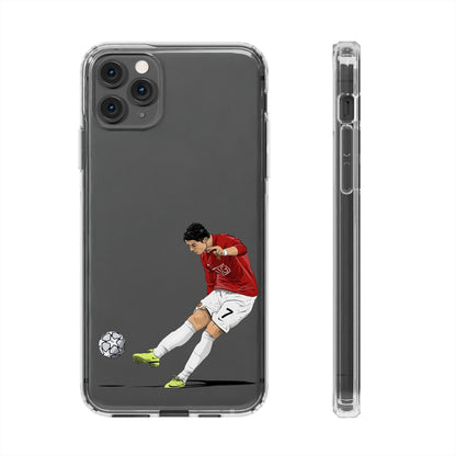 C.Ronaldo Clear Phone Case