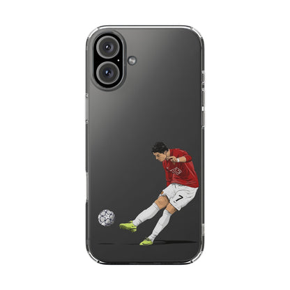 C.Ronaldo Clear Phone Case