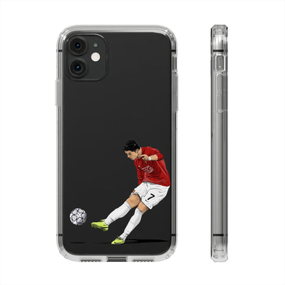 C.Ronaldo Clear Phone Case