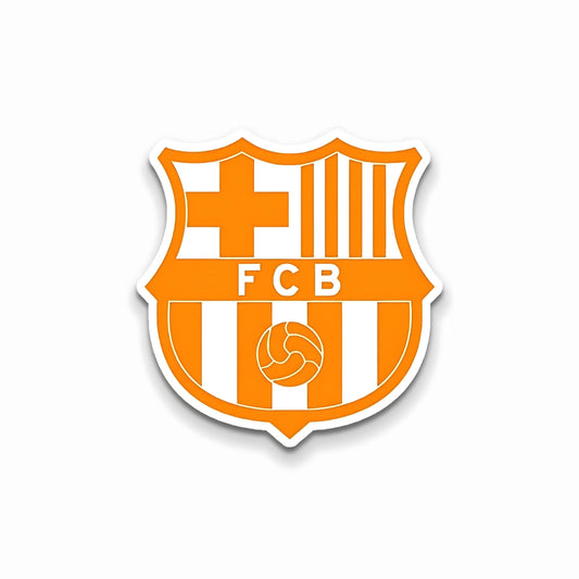 Barcelona Logo Laptop Sticker