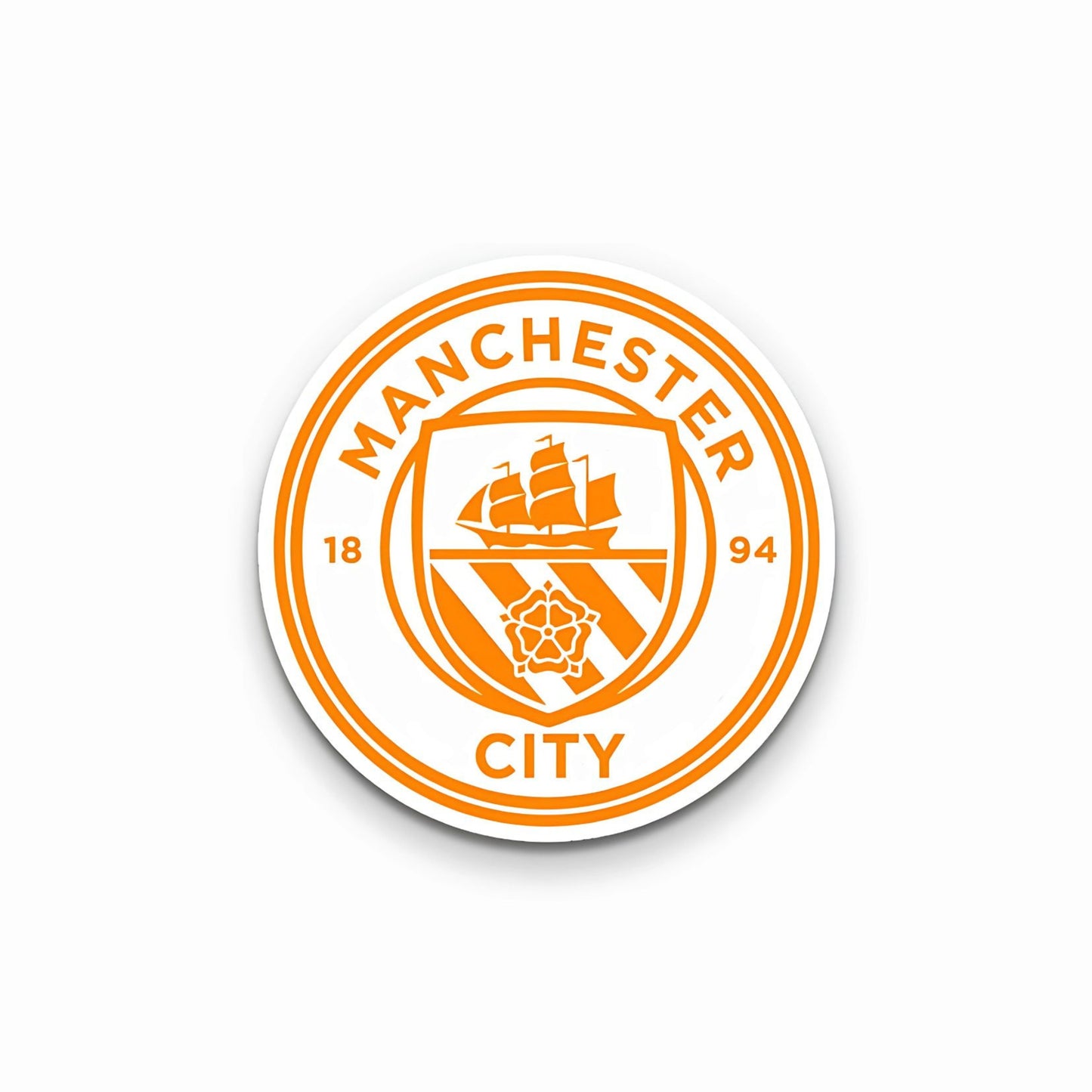 Manchester City Logo Laptop Sticker