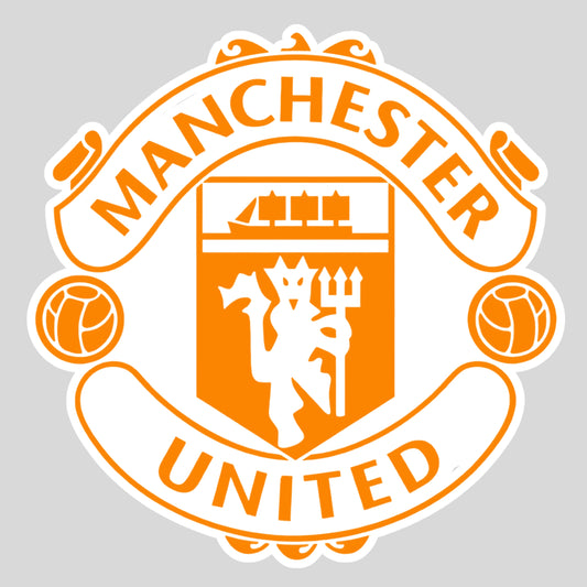 Manchester United Logo Sticker