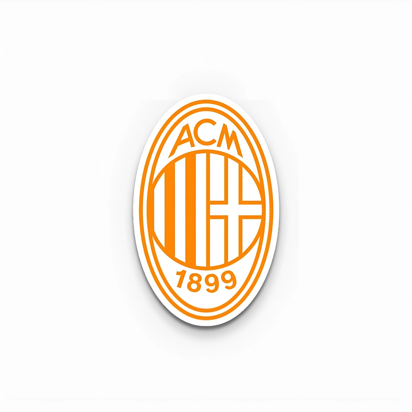 AC Milan Logo Laptop Sticker