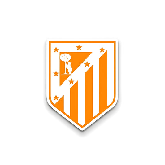 Atlético de Madrid Logo Laptop Sticker