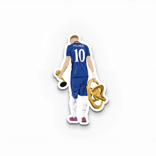 Cole Palmer Laptop Sticker