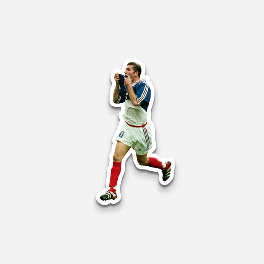 Zidane Laptop Sticker