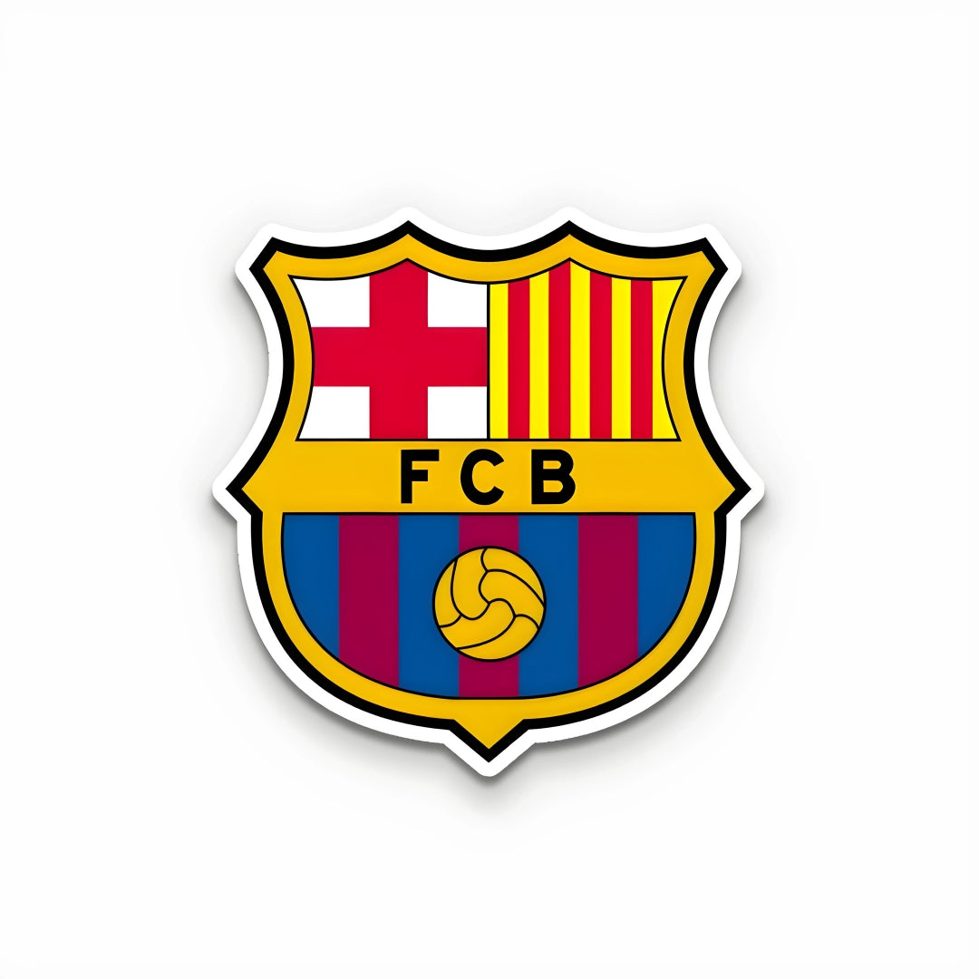 Barcelona Logo Laptop Sticker