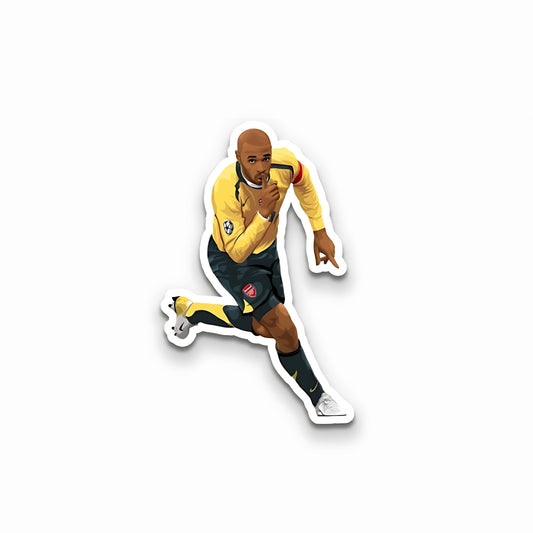Thierry Henry Laptop Sticker