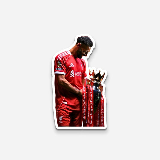 Mohamed Salah Laptop Sticker