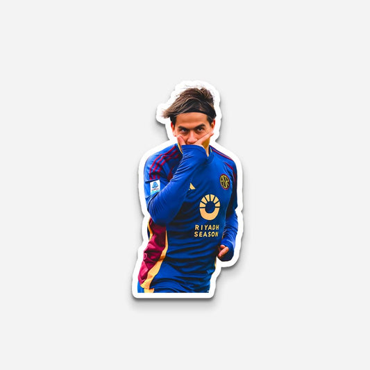 Paulo Dybala Laptop Sticker