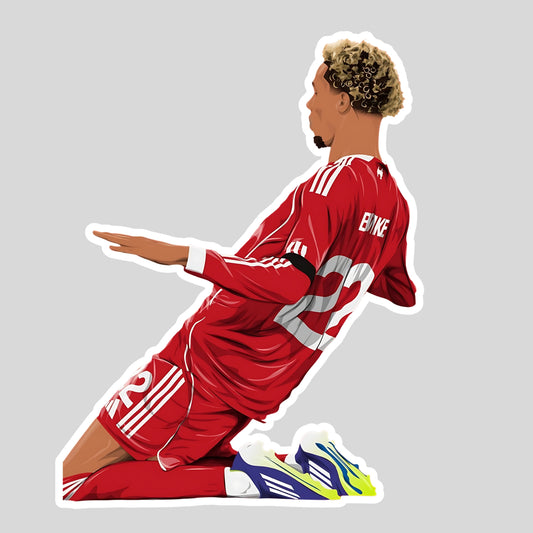 Hugo Ekitike Sticker