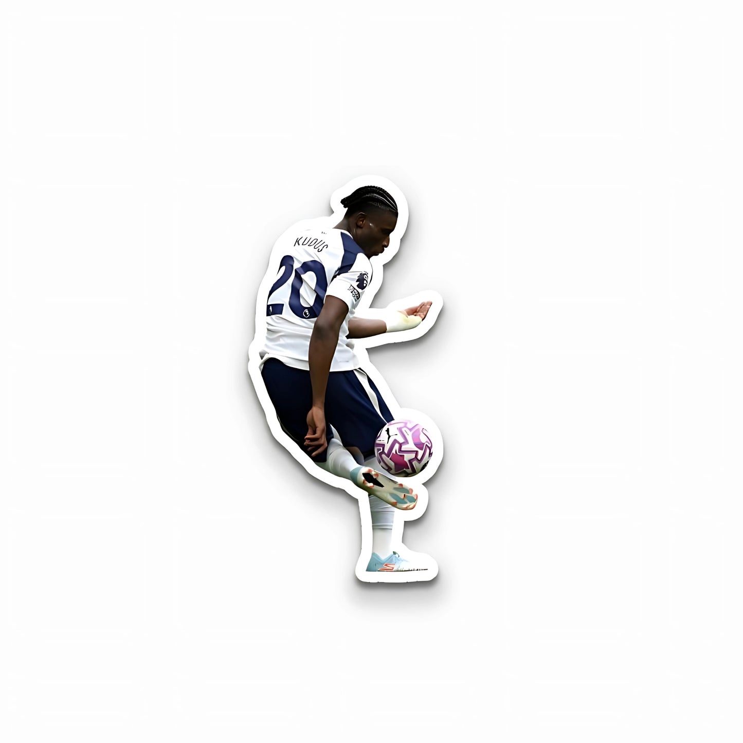 Mohammed Kudus Laptop Sticker