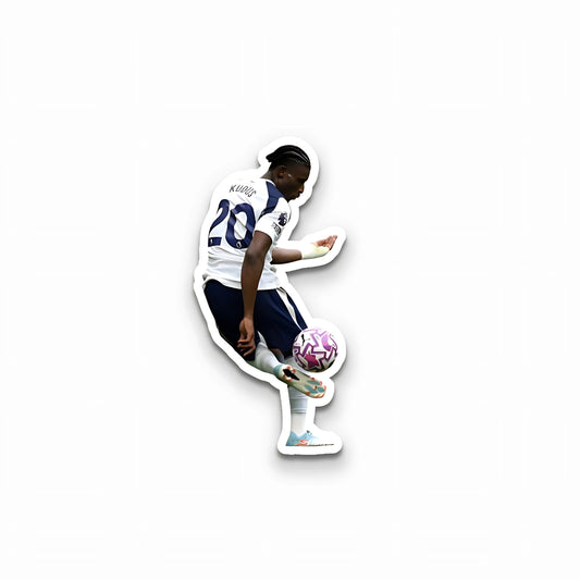 Mohammed Kudus Laptop Sticker