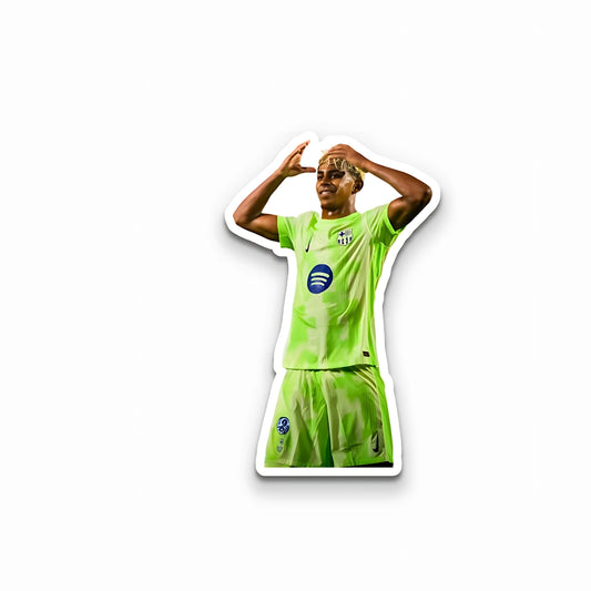 Lamine Yamal Laptop Sticker