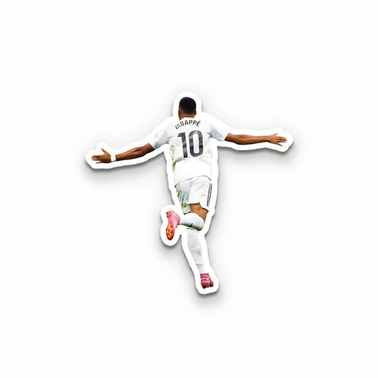 Kylian Mbappé Laptop Sticker