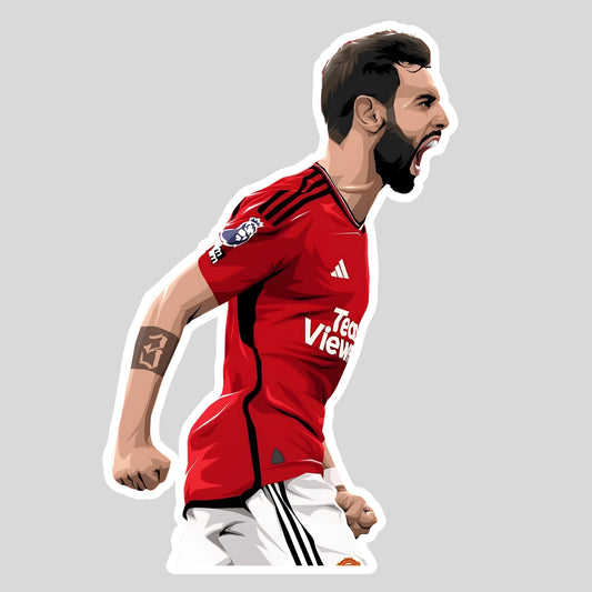 Bruno Fernandes Sticker