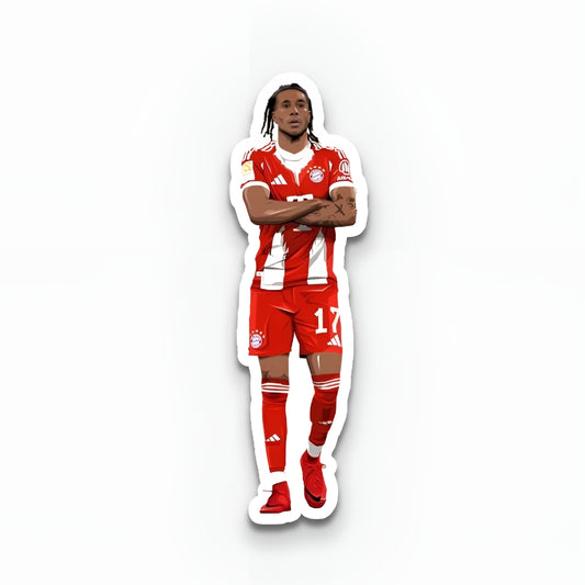 Michael Olise Laptop Sticker