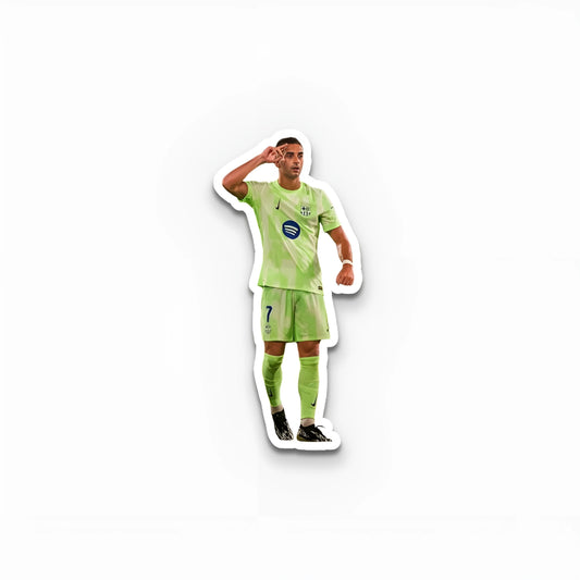 Ferran Torres Laptop Sticker