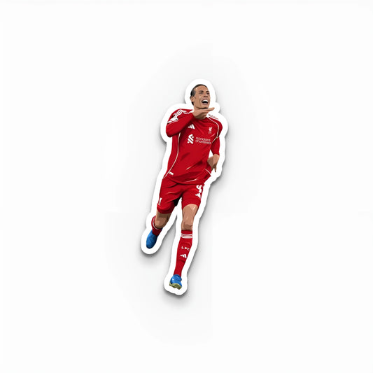 Virgil van Dijk Sticker