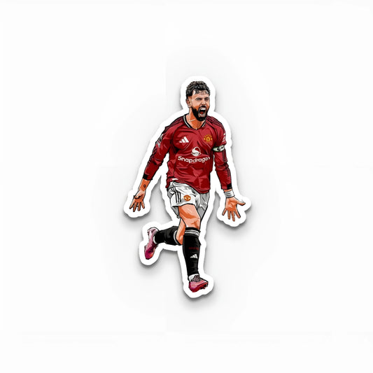 Bruno Fernandes Sticker