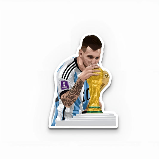 Messi Laptop Sticker
