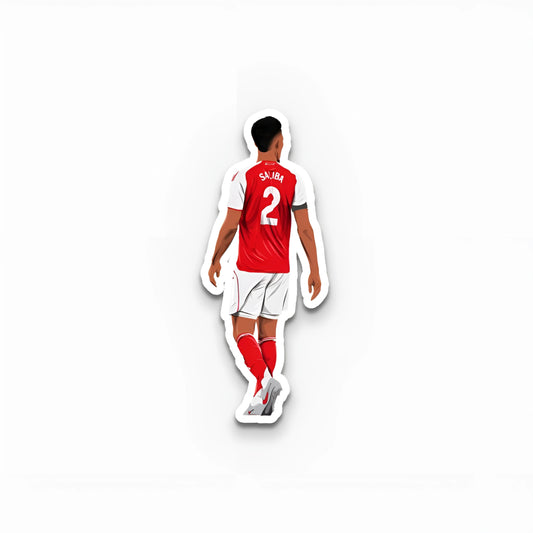 William Saliba Sticker