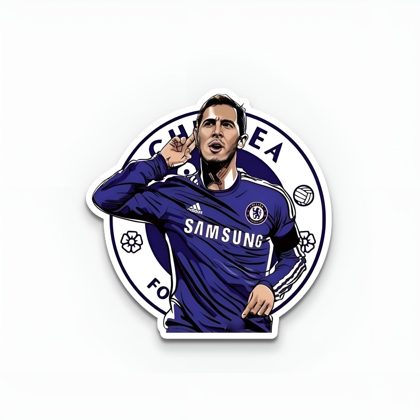Eden Hazard Sticker