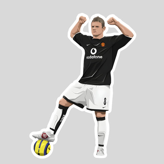 Wayne Rooney Sticker
