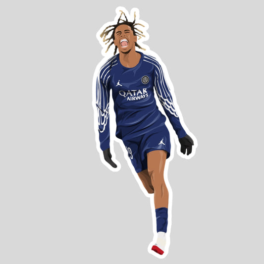 Bradley Barcola Sticker