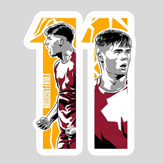 Evan Ferguson Sticker