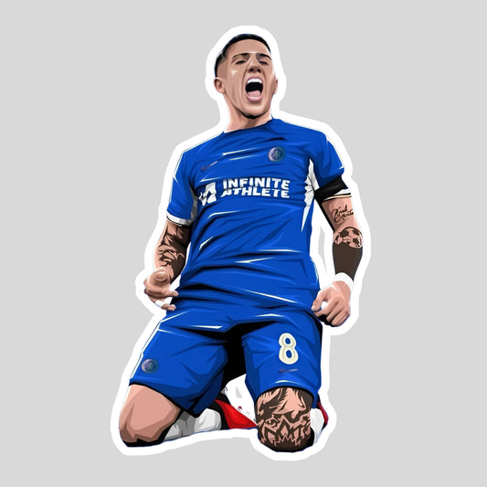 Enzo Fernández Sticker