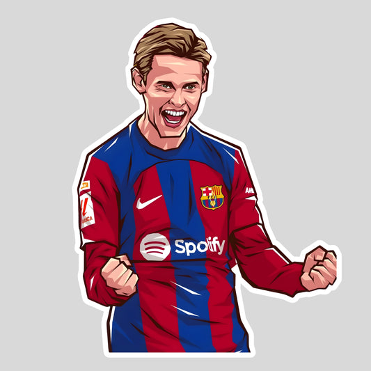 Frenkie de Jong Sticker