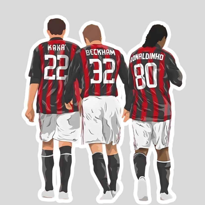Kaká, Beckham & Ronaldinho Sticker
