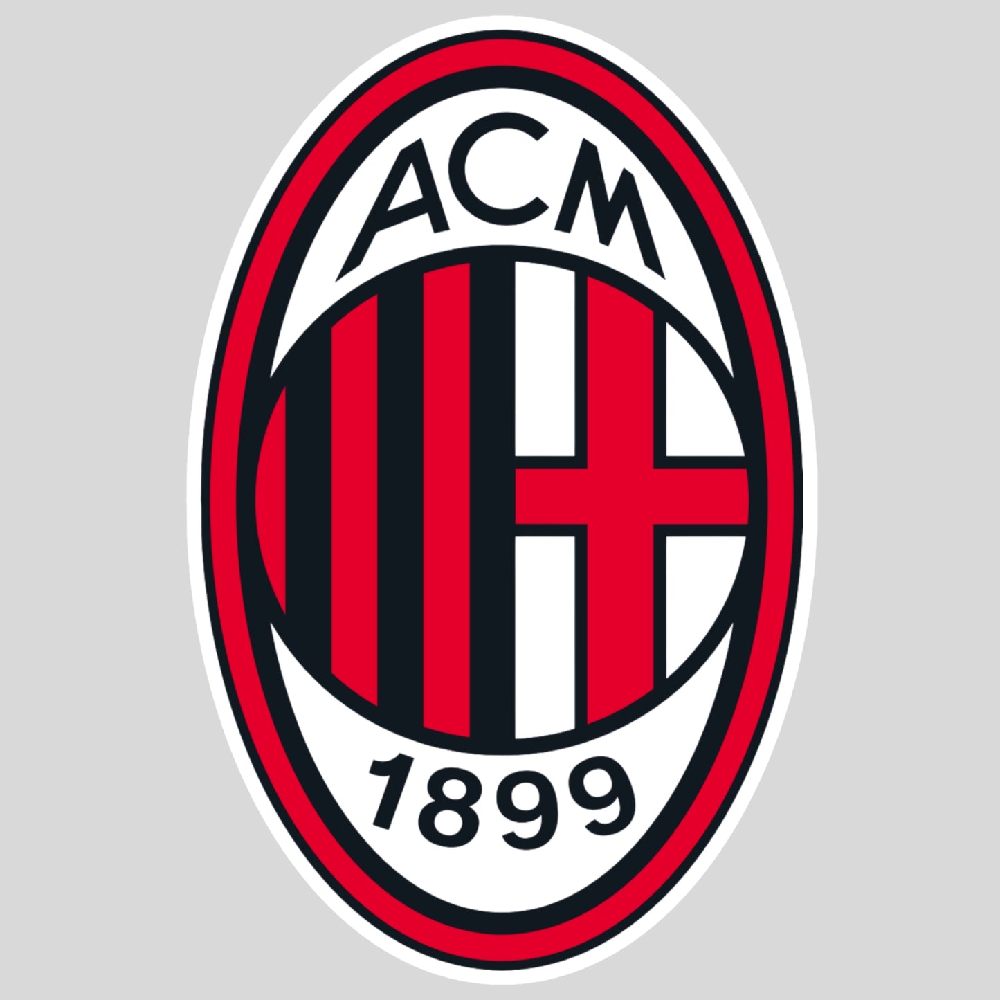 AC Milan Logo Sticker