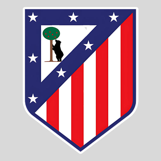 Atlético de Madrid Logo Sticker