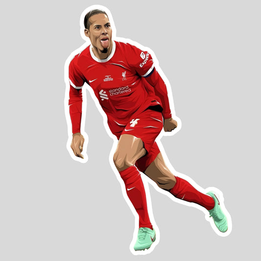 Virgil van Dijk Sticker