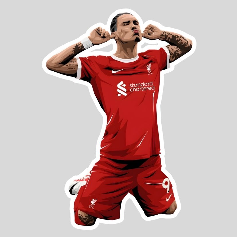 Darwin Núñez Sticker