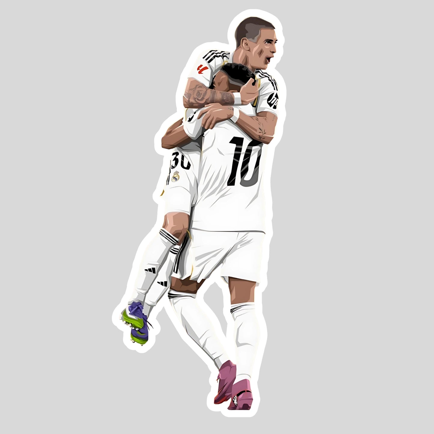 Mbappé & Mastantuono Sticker