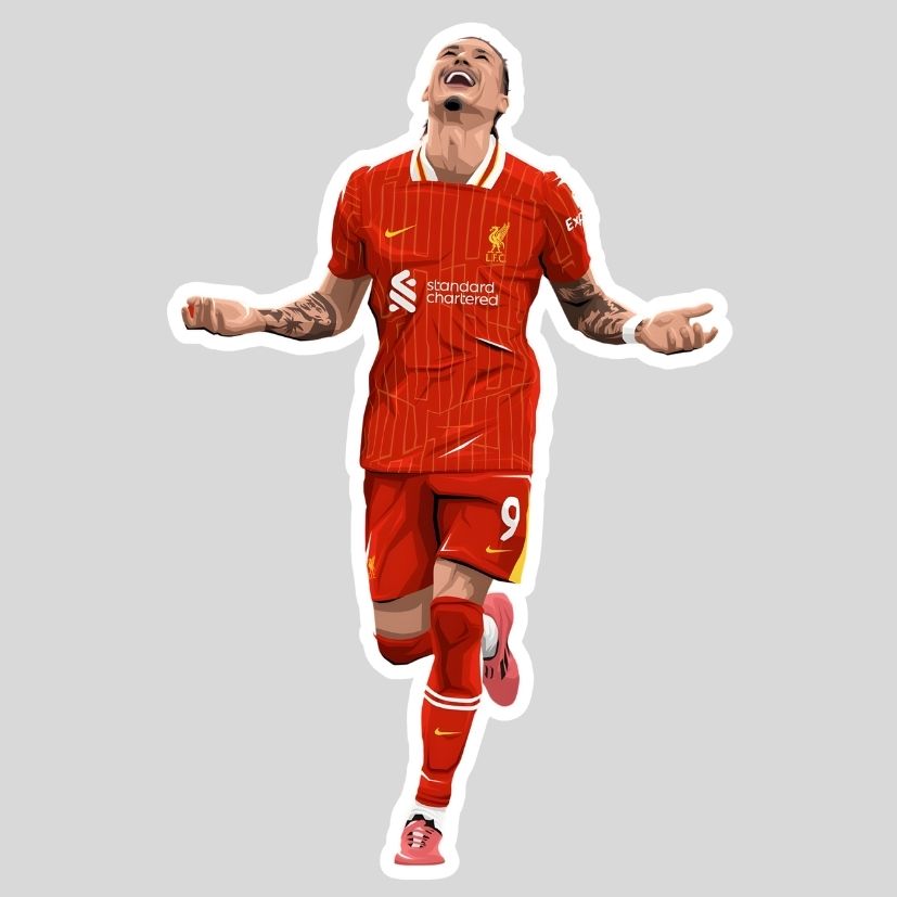 Darwin Núñez Sticker