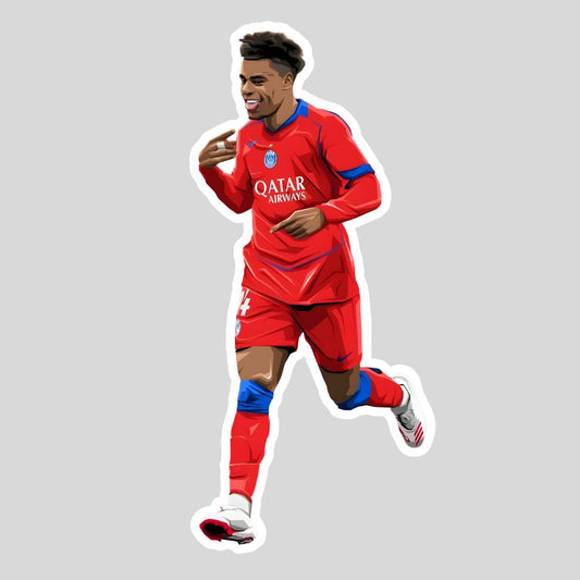 Désiré Doué Sticker