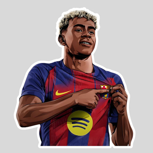 Lamine Yamal Sticker