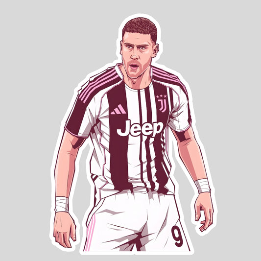 Dušan Vlahović Sticker