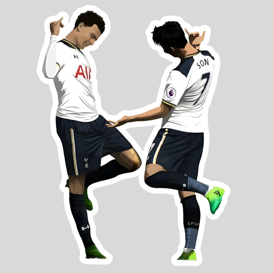 Dele Alli & Son Sticker