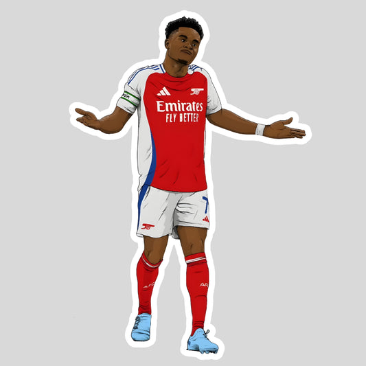 Bukayo Saka Sticker