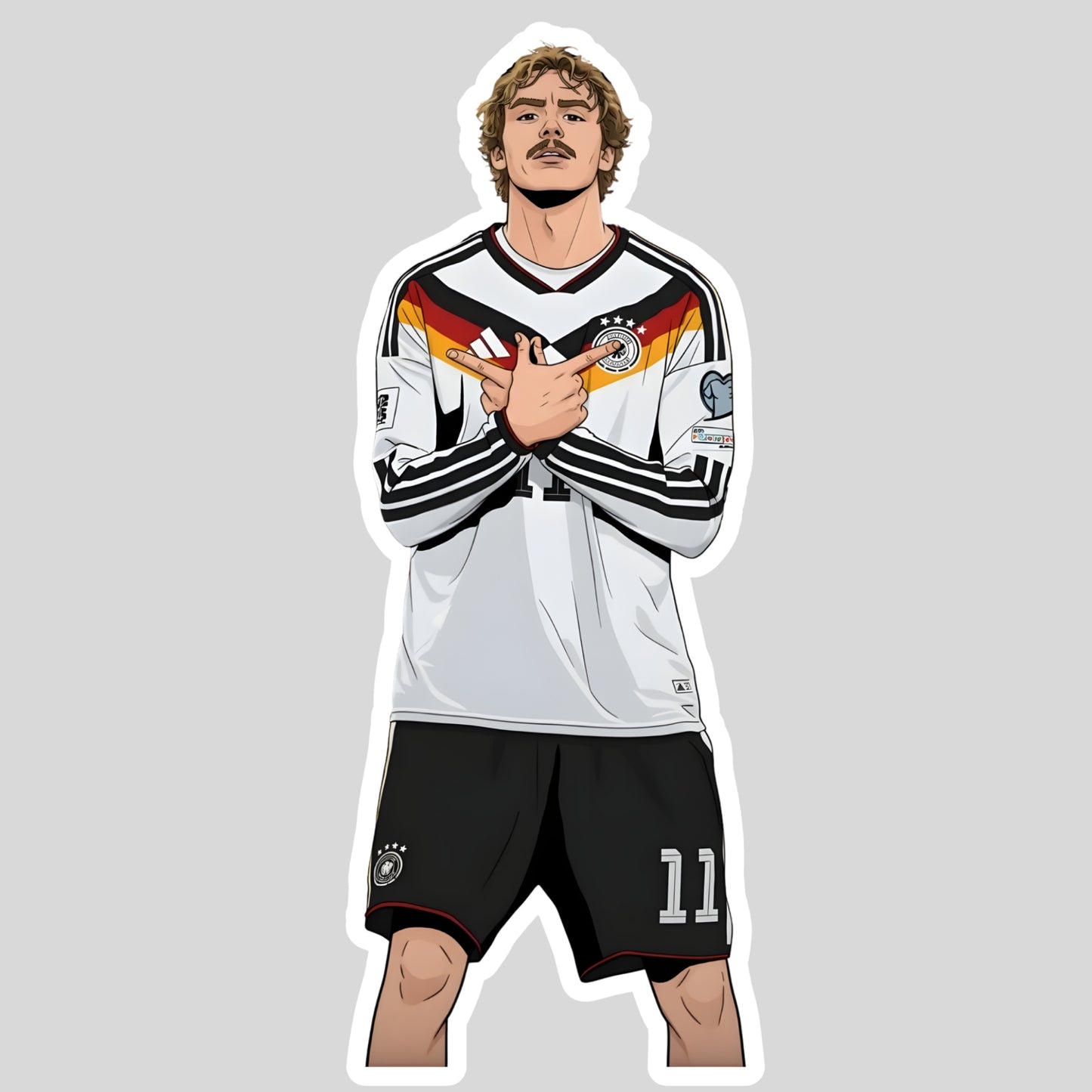 Nick Woltemade Sticker