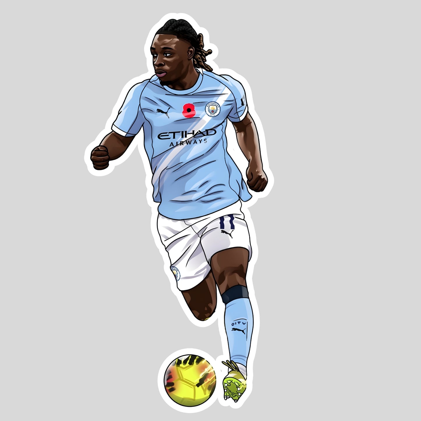 Jérémy Doku Sticker