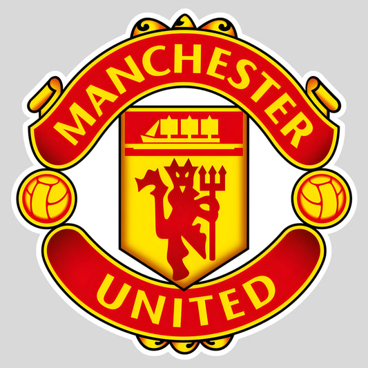 Manchester United Logo Sticker